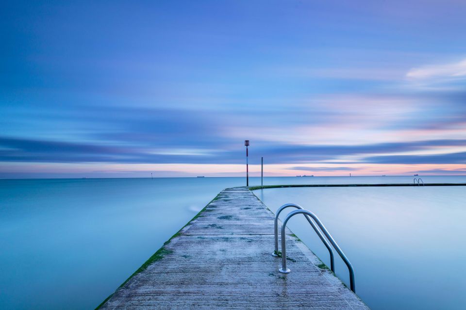 Sea Pool, Margate Beach, Summer Sunrise